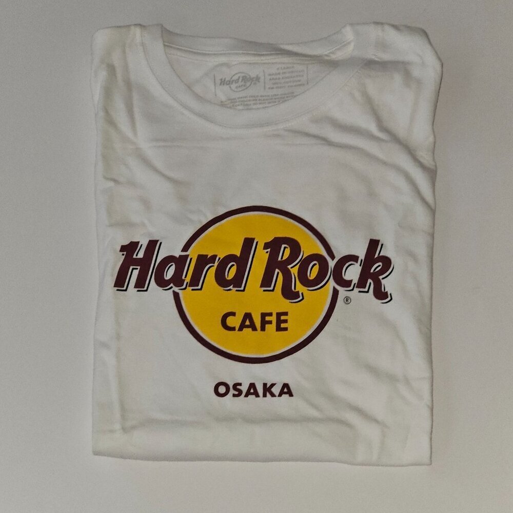HRC Hard Rock Cafe Osaka Japan Classic Tee Women's Fit X-Large (never worn)